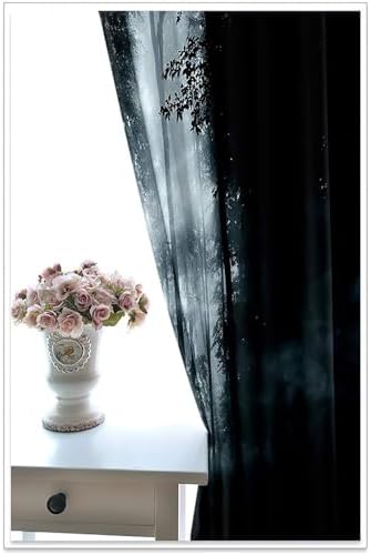Homxi 2 Panel Blackout Curtains with Eyelets