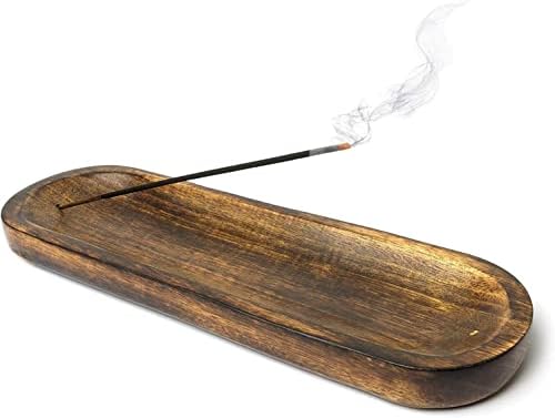 Bless International Handmade Wooden Incense Stick Holder