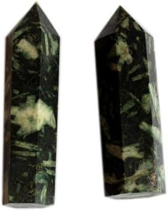 Chrysanthemum Healing Crystal Faceted Wand Pack of 2