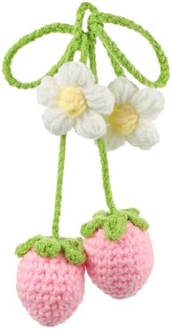 Strawberry Car Hanging Decor 2 Pack