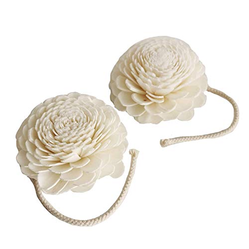 2 Sola Flower 3 Inch Jasmine Aroma Diffuser