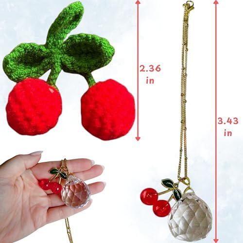 Cute Cherry Rear View Mirror Accessories