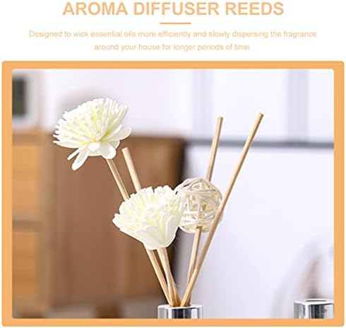 5pcs Chrysanthemum Scented Rattan Diffuser Sticks for Home Fragrance