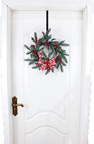 10 Inch Wreath Hanger Black Metal Hooks