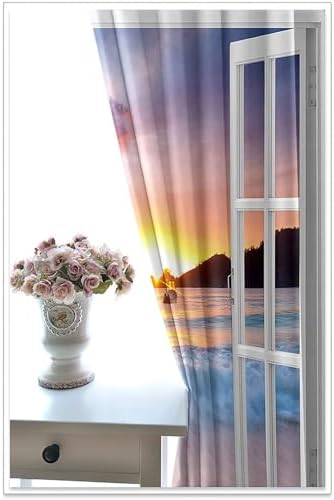Homxi Blackout Curtains 2 Panel Set for Living Room