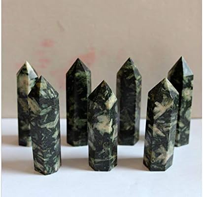Chrysanthemum Healing Crystal Faceted Wand Pack of 2