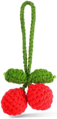 Cute Cherry Car Mirror Hanging Ornament