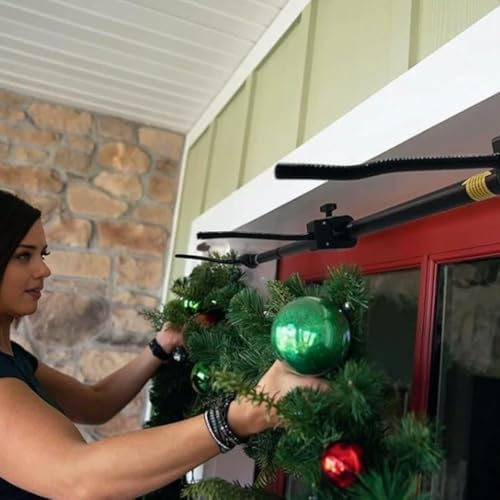 Adjustable Garland Hanger for Doors 32-80 Inches