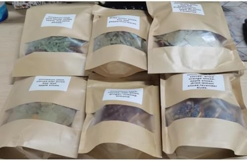 12 Pack Christmas Simmer Pot Potpourri Kit