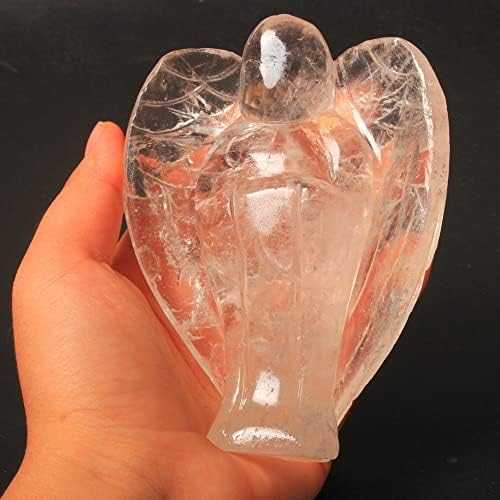 FLOAPA Natural Marble Angel Fountain Stone 4 Inch