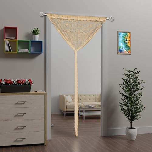 Atsweetlife Lace Door String Curtain 39x79in