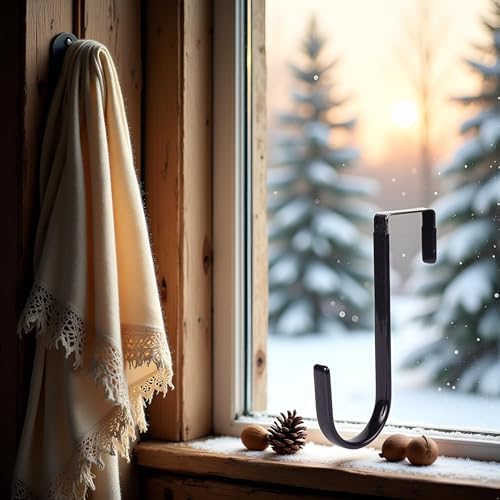 JJLFresheners Black Wreath Hanger Fall Christmas Halloween Decor