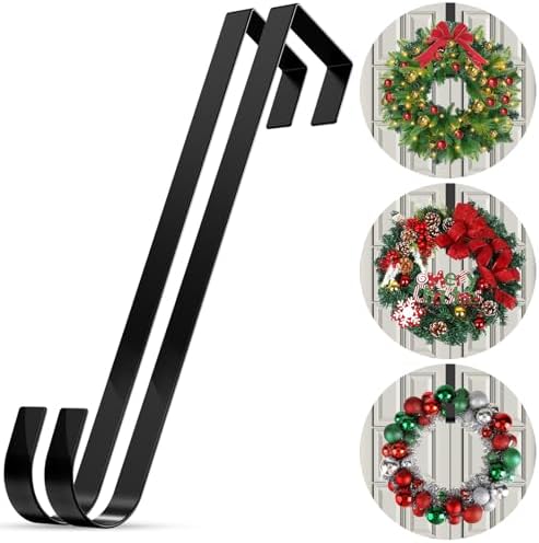 EverMerry 2 Pack 14 Inch Wreath Hangers