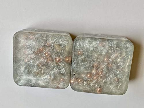 Pearl White 2 Mini Cube Tower Busters Orgone Crystal