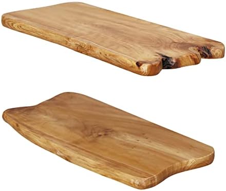 WELLAND 16 Inch Cedar Floating Shelf Set of 2
