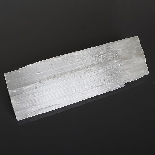 Real-Gems 249 Kg Natural White Selenite Rod Rough Crystal Loose Gemstone