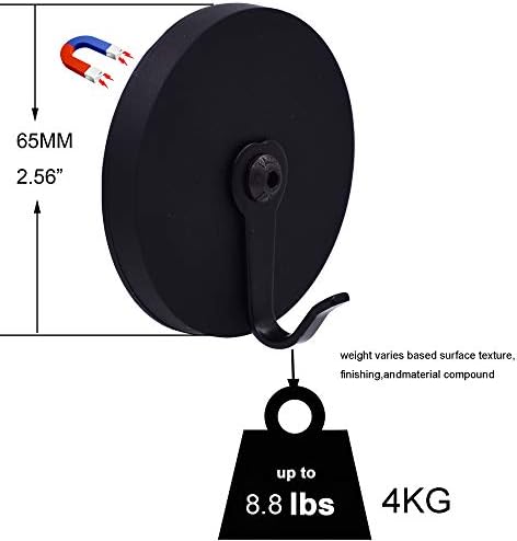 YYST Magnetic Wreath Hanger - 2 Pack