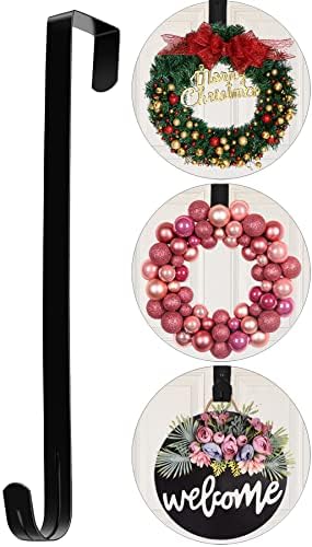 Komotu 12 Inch Wreath Hanger for Front Door