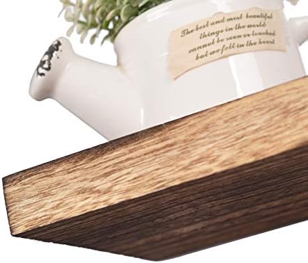 Wood Floating Shelves Set of 4 16 Inch