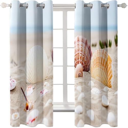 Homxi Blackout Curtains 2 Piece 92x90 Inch