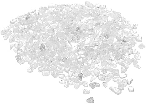 MECCANIXITY White Tumbled Quartz Decor Stones 5-7mm