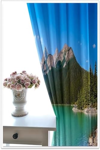 Homxi Blackout Window Curtains 2 Panels 84x90 Inches