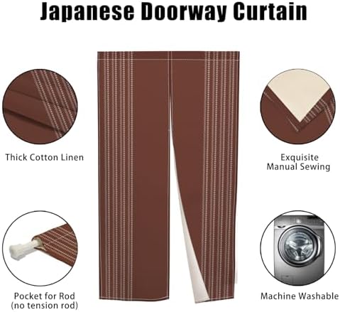 Japanese Noren Door Curtain Long Style Panel 335x709 Inch