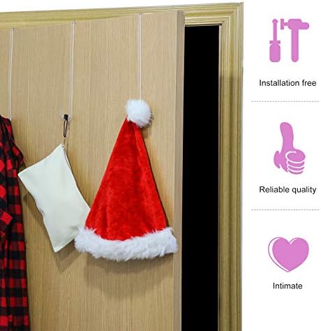 Ripeng 2pcs 12 Inch Plastic Wreath Hanger for Front Door