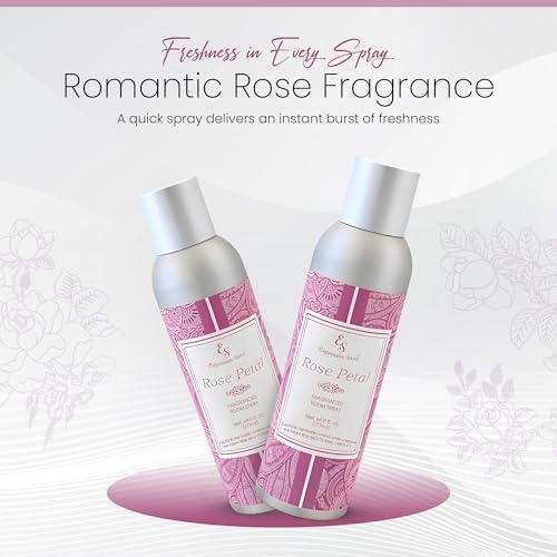 Expressive Scent Room Freshener Spray - Premium Rose Fragrance 6 FL Oz