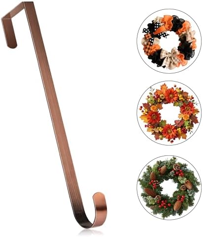 MCFULL 12 Inch Wreath Hangers for Front Door