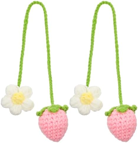 Strawberry Car Hanging Decor 2 Pack