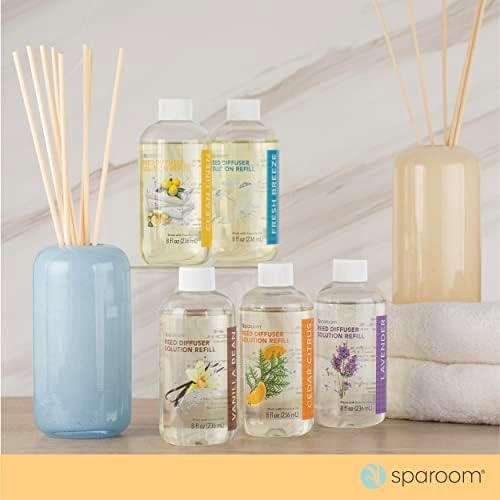 SpaRoom Reed Diffuser Oil Refill Cedar Citrus 8oz