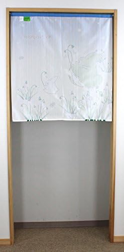 Japanese Noren Curtain Totoro Studio Ghibli Snowdrop 85x90cm