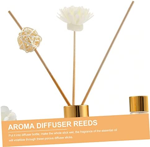 ABOOFAN 5 Pack Chrysanthemum Rattan Diffuser Sticks for Home Fragrance