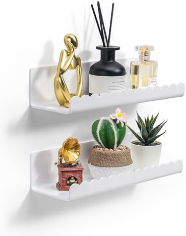 Forzacx Floating Shelves Wall 2 Pack Durable Design