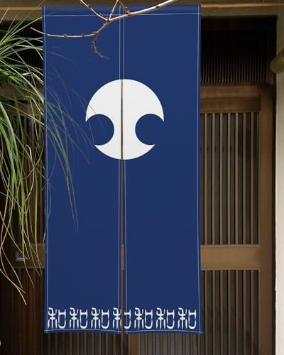 Traditional Japanese Noren Door Curtain 34x60 Inch 1