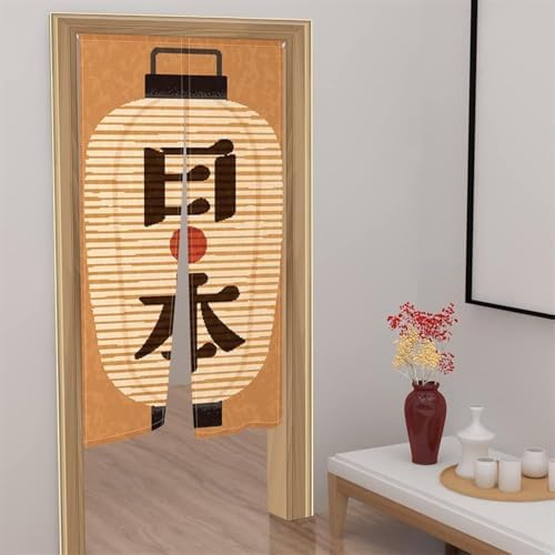 Leowefowa Traditional Japanese Noren Door Curtain Panel