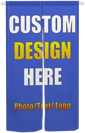 XMJJKUF Custom Noren Curtain Panel 34x48 Inch