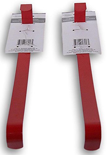 Red Christmas Wreath Door Hook Set 2 Count