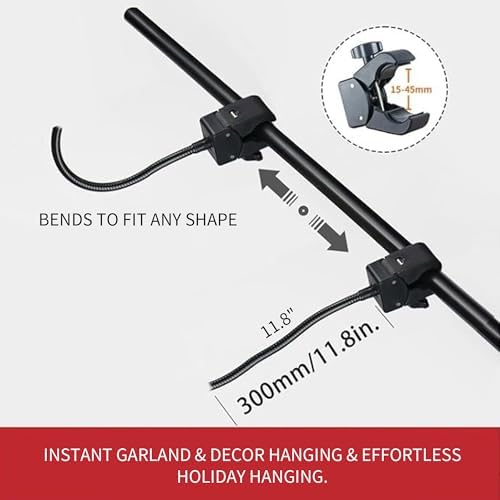 Adjustable Christmas Door Garland Hanger - Heavy Duty No Drilling