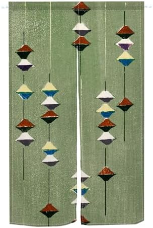 Japanese Style Door Curtain 34 x 48 Polyester Panel