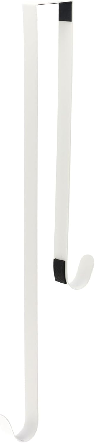 Haute Decor Dual-Sided Wreath Hanger Matte White