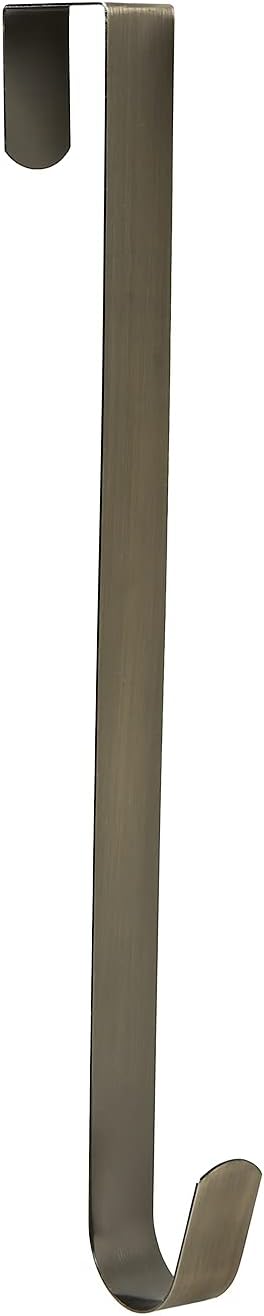 Sattiyrch Wreath Hanger Front Door 12 Inch Bronze Steel Hook