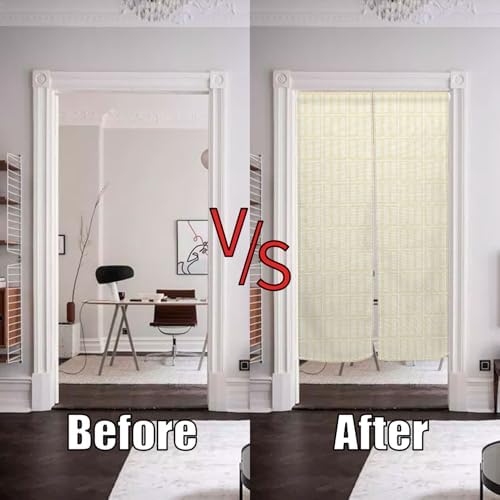 Japanese Noren Door Curtain 34x60 Inch Privacy Divider