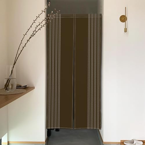 Japanese Noren Door Curtain Long Style 34x60 White