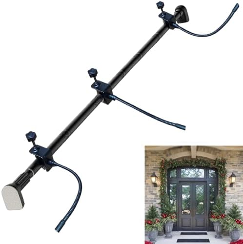 Adjustable Garland Hanger for Front Door No Damage 32-80 Fit