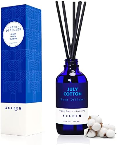 Xcleen July Cotton Reed Diffuser Set 37 Oz Aromatherapy
