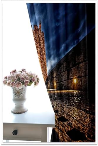 Homxi 2 Piece Blackout Curtains for Bedroom with Grommets