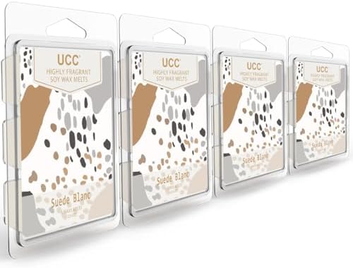UCC Natural Wax Melts 4 Pack Strong Fragrance