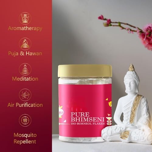 Pure Bhimseni Camphor Kapoor Jar 250g